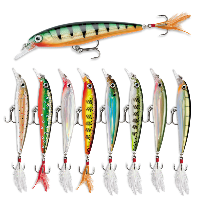 Fishing Lure Jerkbait - Floating Minnow Fishing Lures 70mm 7.2g