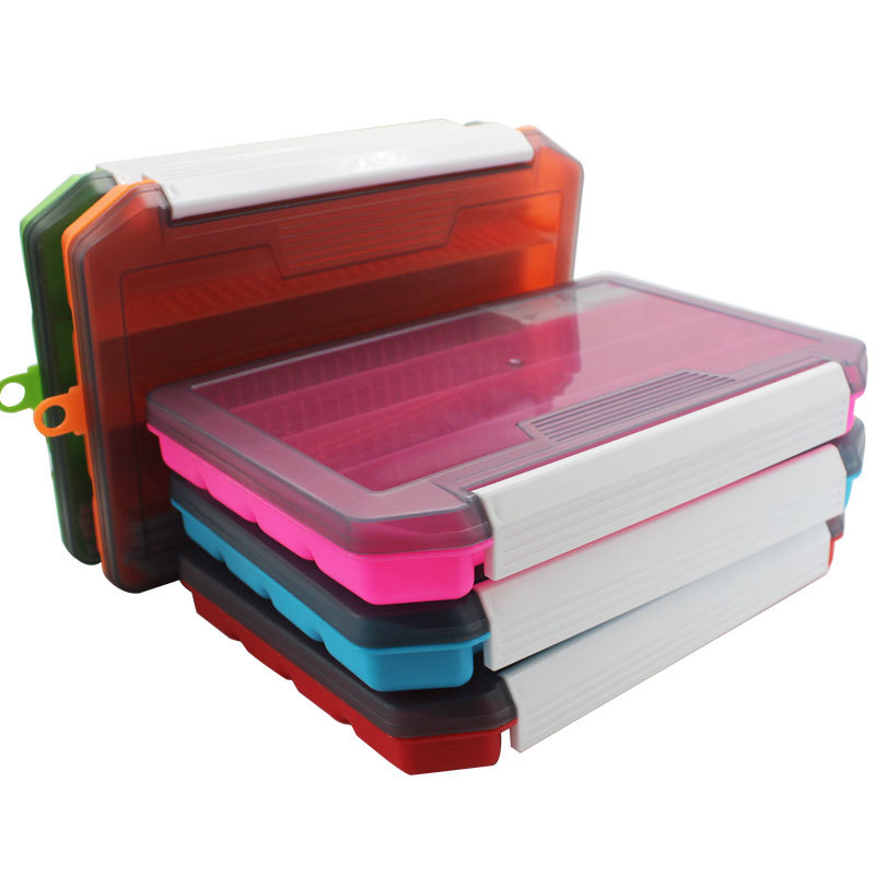 Fishing Lure Box - Six Color Single-Layer Inserted Bait Box