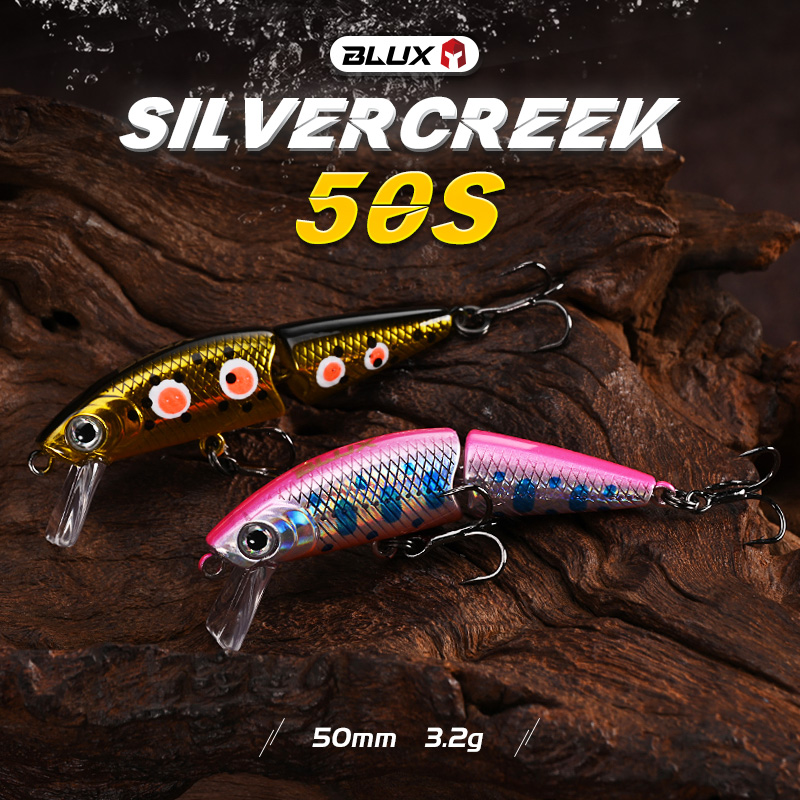 BLUX DR. Minnow Joint 50S Swim - đánh giá và giá Fishing Lure Popper