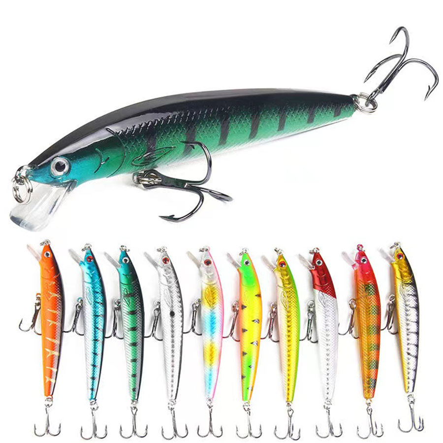 10PCS Jerkbait Minnow Swimbait - đánh giá và giá Fishing Lure Jerkbait