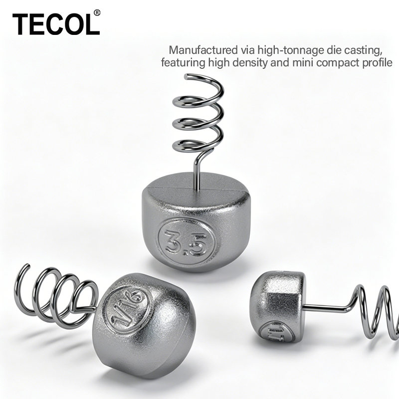 TECOL 1G 1.75G 2.7G 3.5G Spira - đánh giá và giá Fishing Lure Accessories