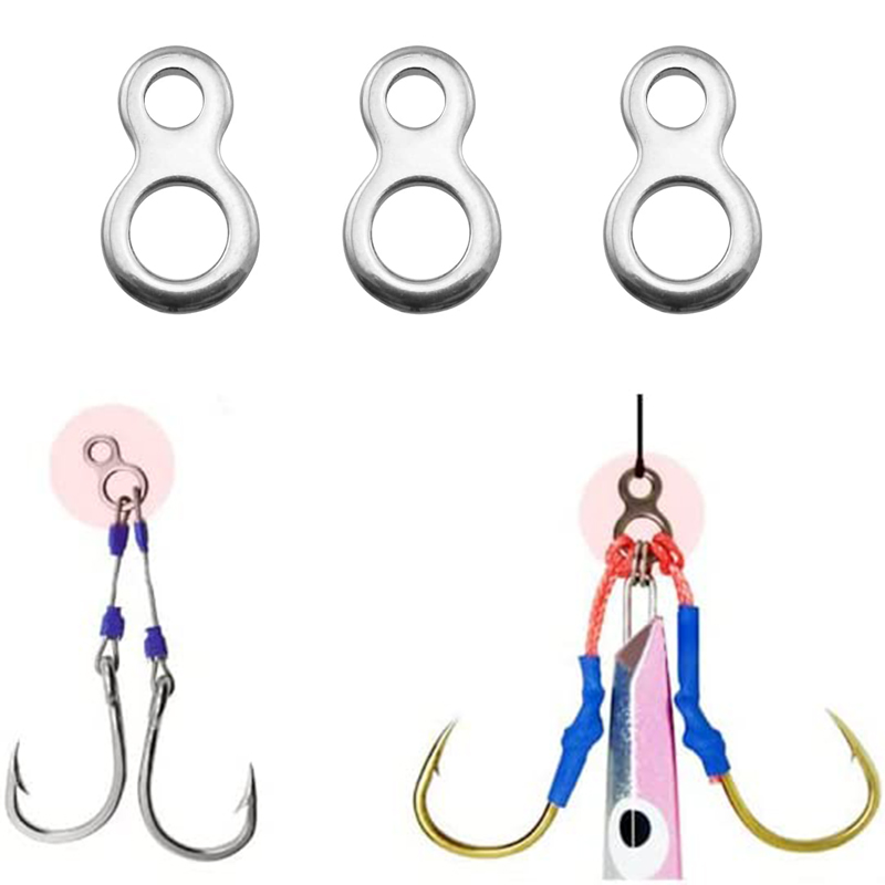 10-50Pcs Stainless Steel Fishi - đánh giá và giá Fishing Lure Accessories