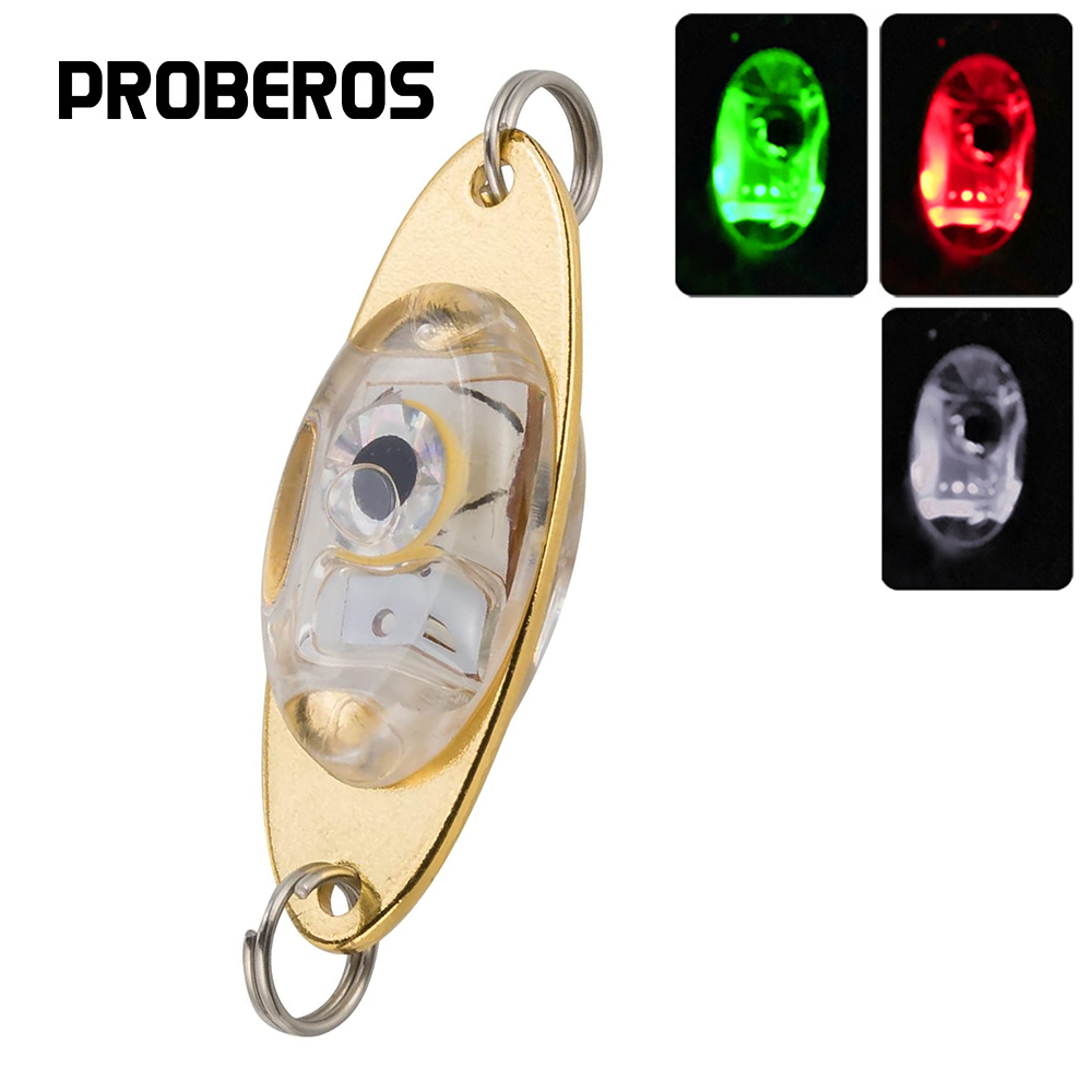 PRO BEROS LED Fishing Deep Dro - đánh giá và giá Fishing Lure Spoon