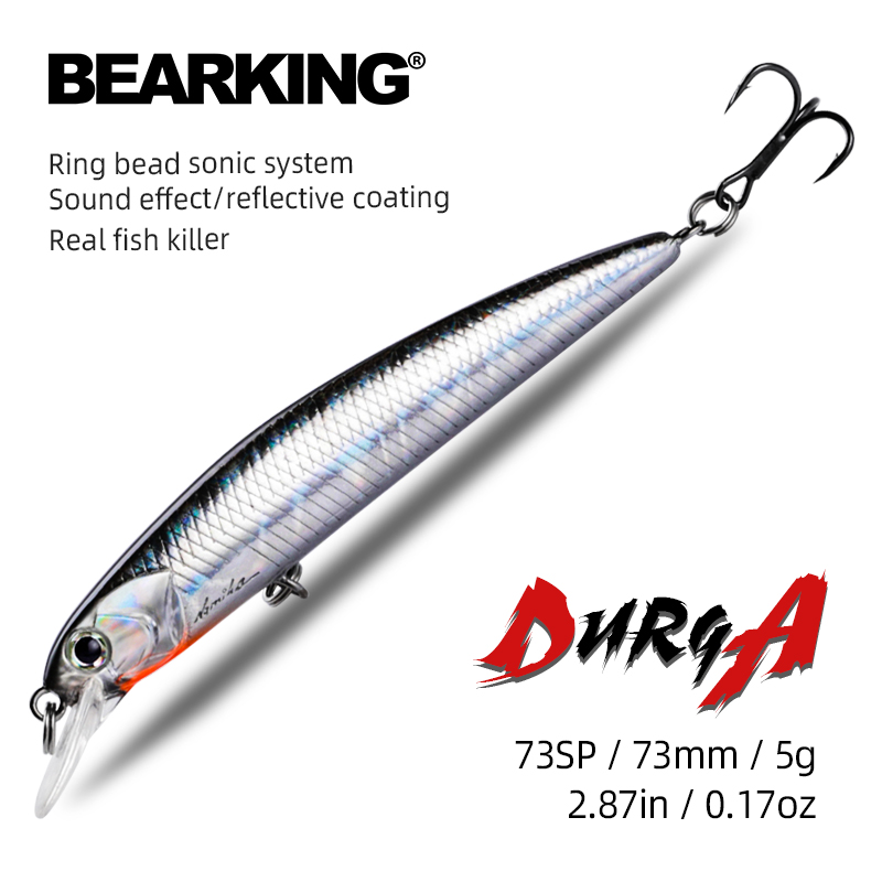 BEARKING Mẫu Mới 73Mm 5G Chất  - đánh giá và giá Fishing Lure Crankbait