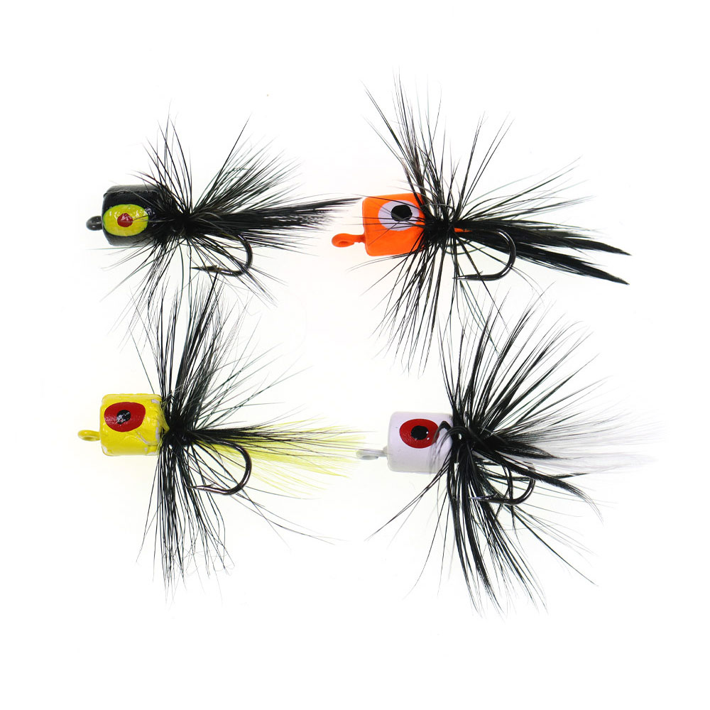 4pcs Size #10 Bass Panfish Pop - đánh giá và giá Fishing Lure Popper