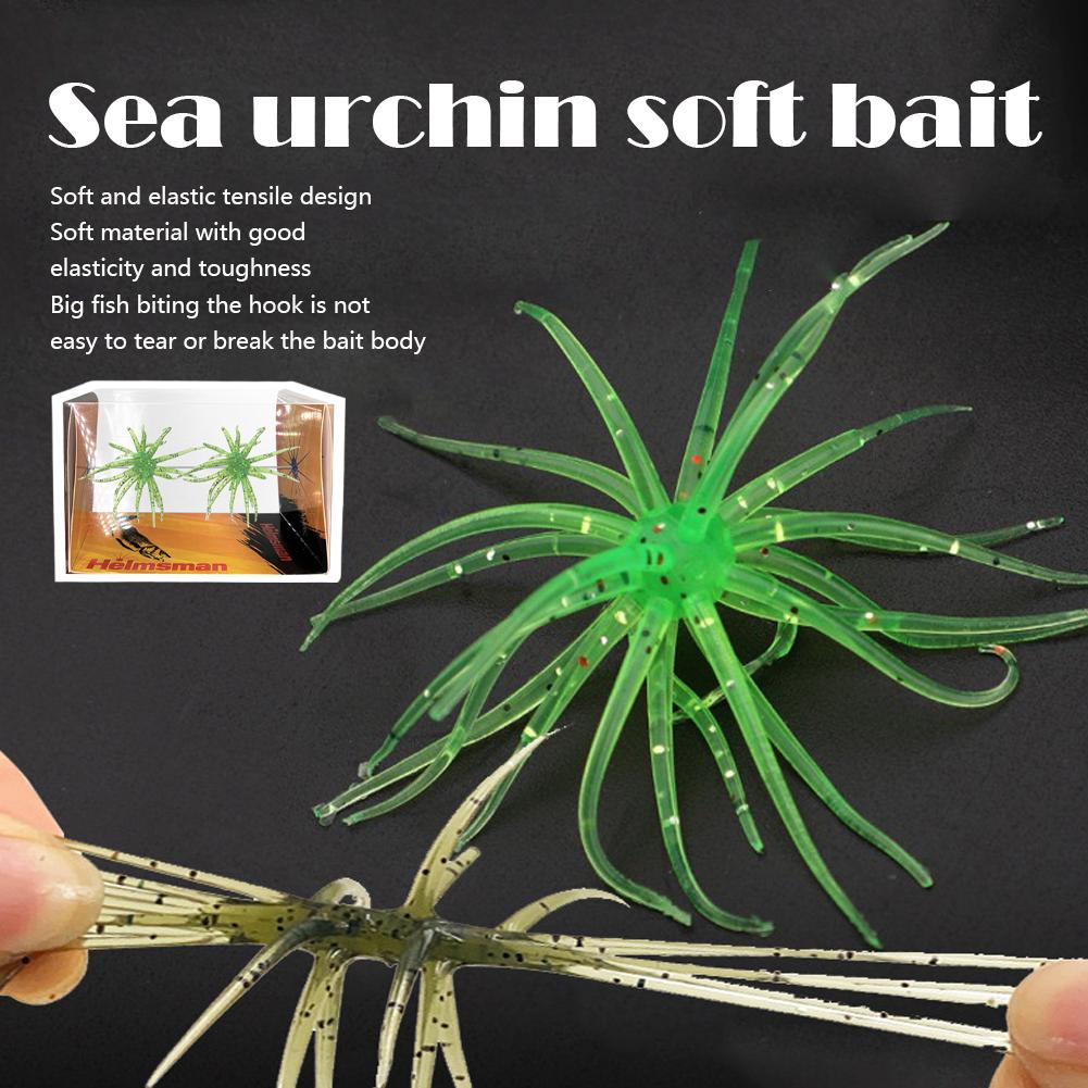 Floating TPR Sea Urchin Spiky  - đánh giá và giá Fishing Lure Swimbait
