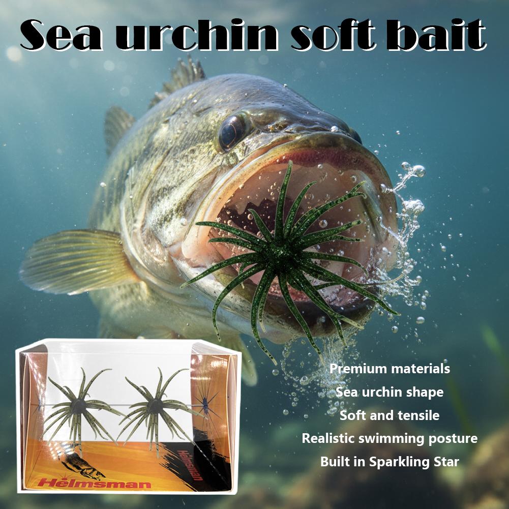 Floating TPR Sea Urchin Spiky  - đánh giá và giá Fishing Lure Swimbait