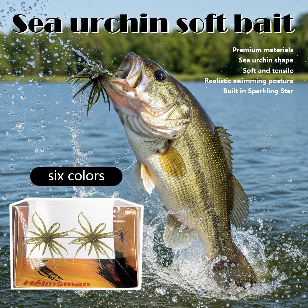 Floating TPR Sea Urchin Spiky  - đánh giá và giá Fishing Lure Swimbait