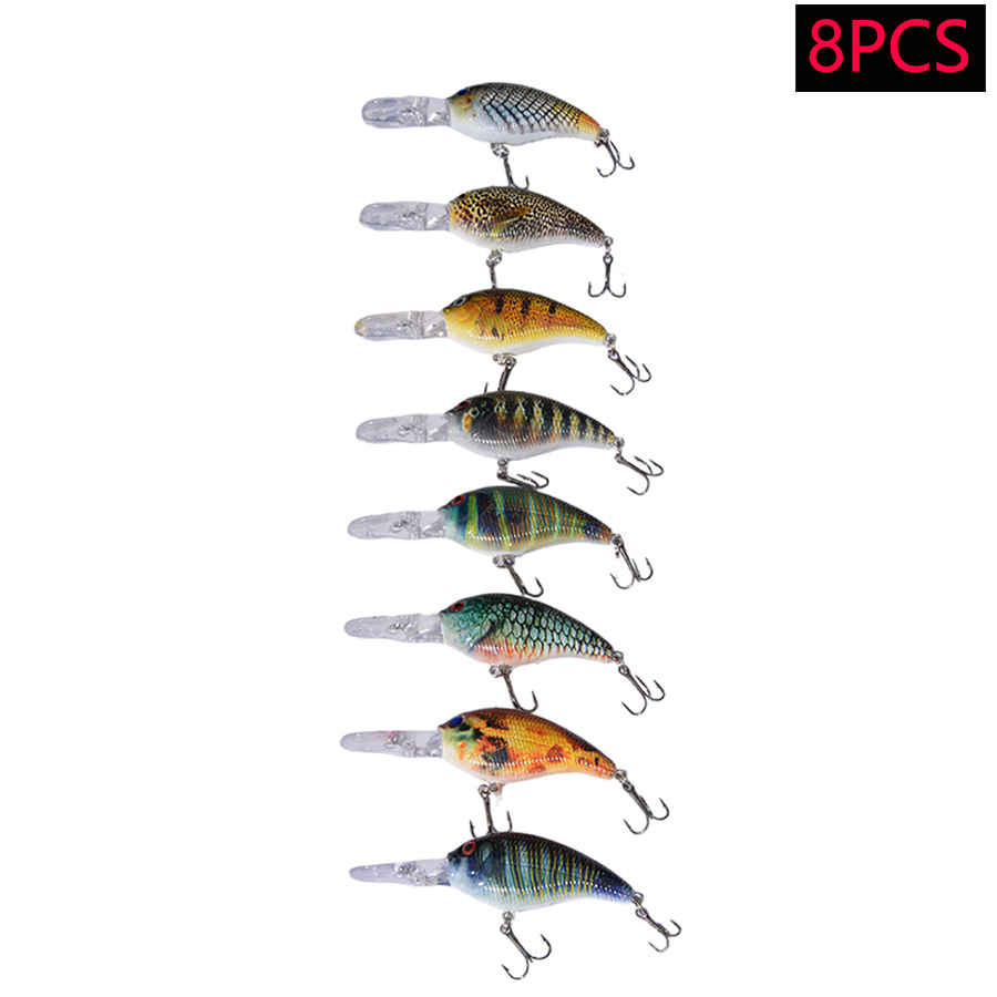 8pcs Jerkbait Minnow ABS Hard  - đánh giá và giá Fishing Lure Jerkbait