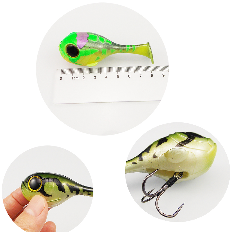 KESFISHING Mềm Dụ Balloonfish  - đánh giá và giá Fishing Lure Soft Plastic