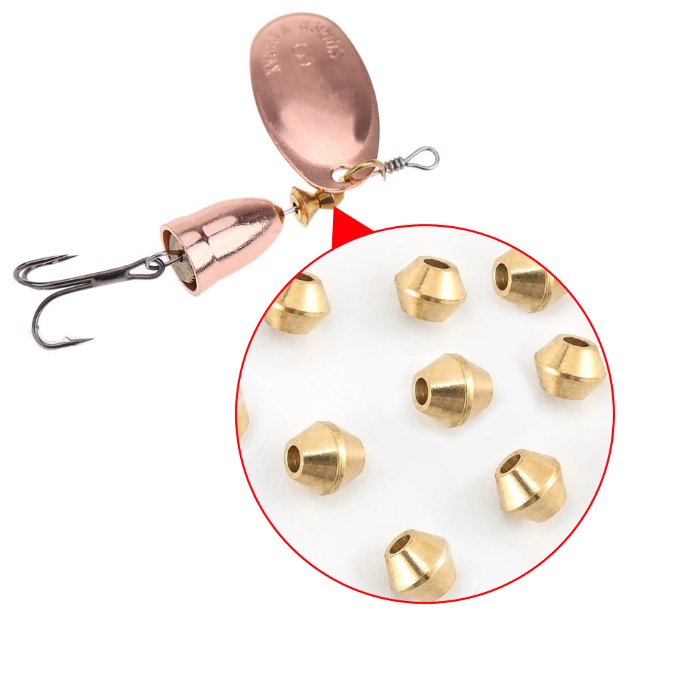 40pcs DIY Lure Brass Fishing B - đánh giá và giá Fishing Lure Spinnerbait