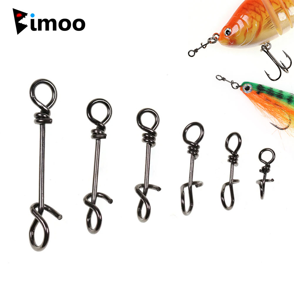 Bimoo 50pcs Stainless Steel Qu - đánh giá và giá Fishing Lure Accessories