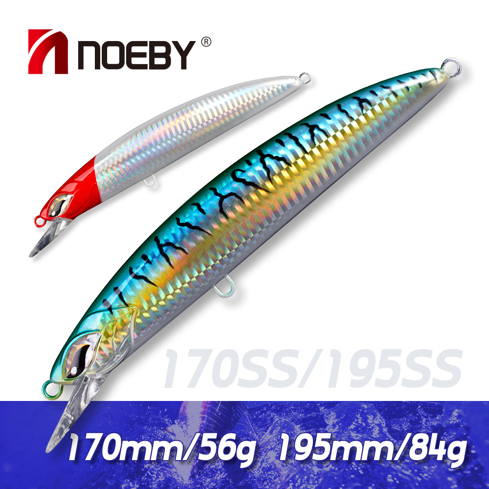 NOEBY Heavy Sinking Minnow Lur - đánh giá và giá Fishing Lure Jerkbait