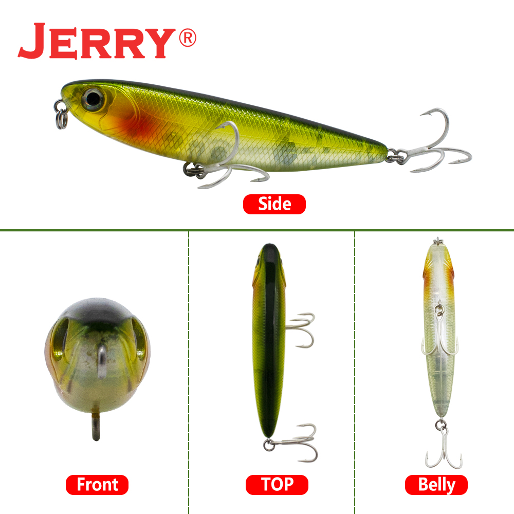 Jerry Topwater Pencil Rock Lur - đánh giá và giá Fishing Lure Topwater