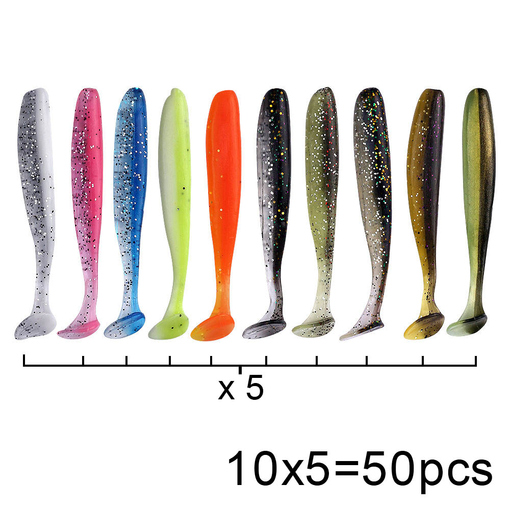QXO 50 Pcs/Lot Swimbait Soft L - đánh giá và giá Fishing Lure Jerkbait