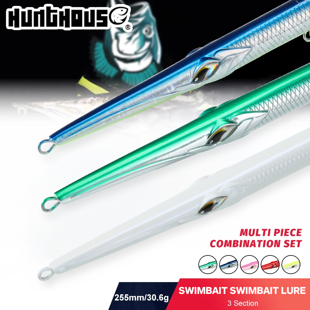 Hunthouse 3PCS Swimbait 255 Pe - đánh giá và giá Fishing Lure Popper