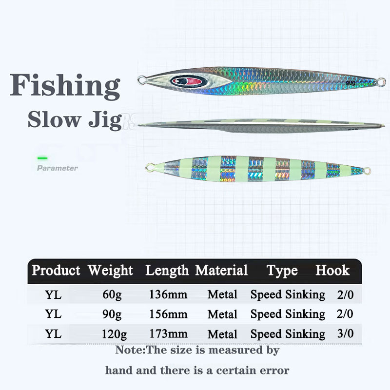 Long Blade Pesca Fast Jig Vert - đánh giá và giá Fishing Lure Blade Bait