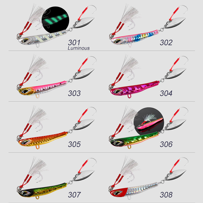 Noeby Bờ Đúc Lưỡi Dao Jig Dụ 2 - đánh giá và giá Fishing Lure Blade Bait