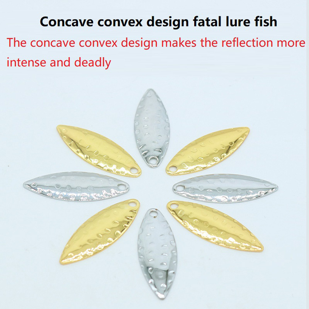 10 Cái/lốc Lá Liễu Đầm Hố Bề M - đánh giá và giá Fishing Lure Spinner
