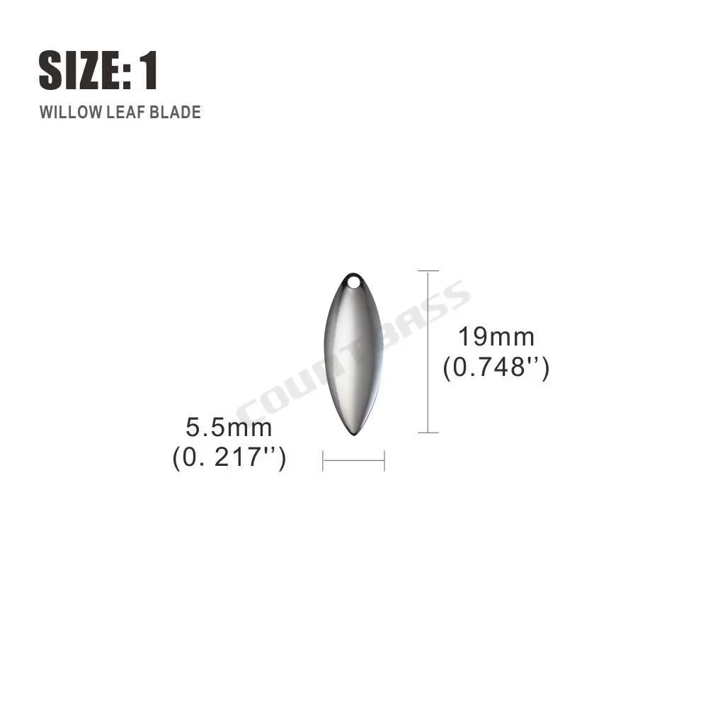 50 Chiếc Kích Thước 1-6 Thép N - đánh giá và giá Fishing Lure Spinnerbait