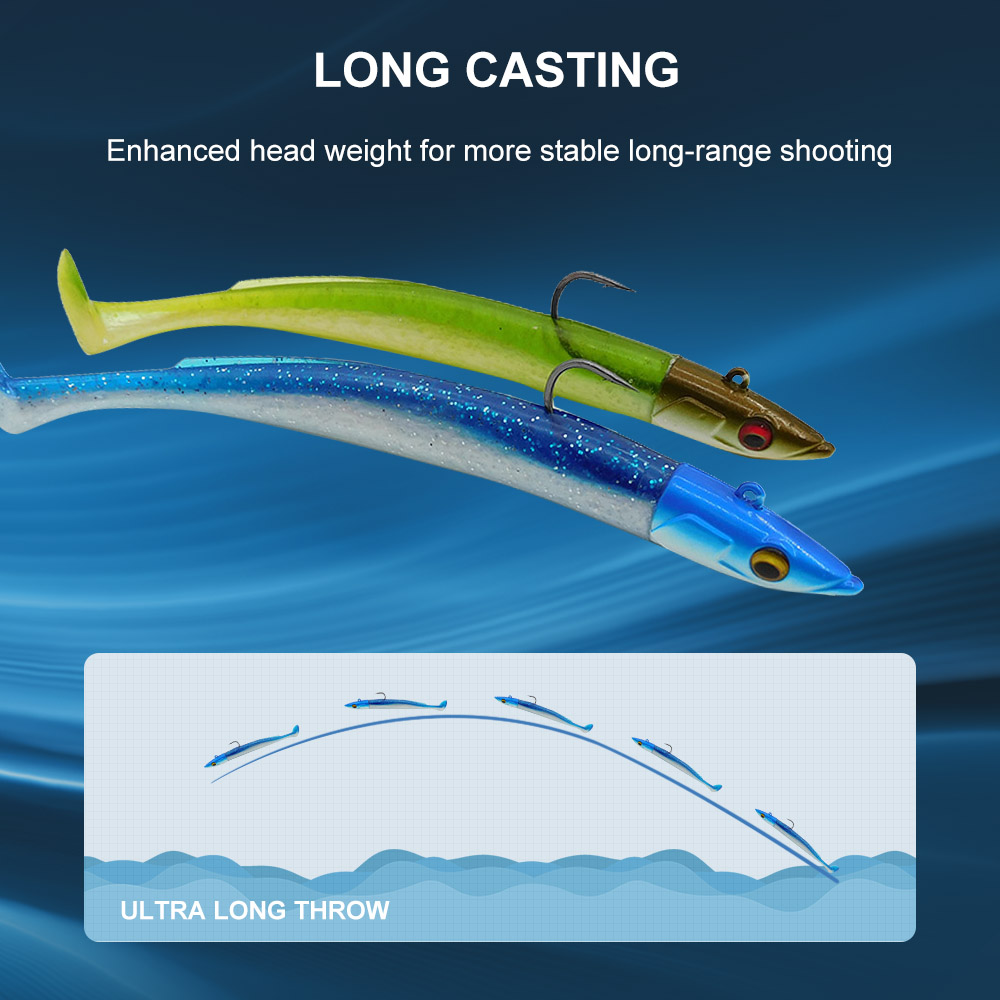 ESFISHING Soft Fishing Lure Le - đánh giá và giá Fishing Lure Soft Plastic