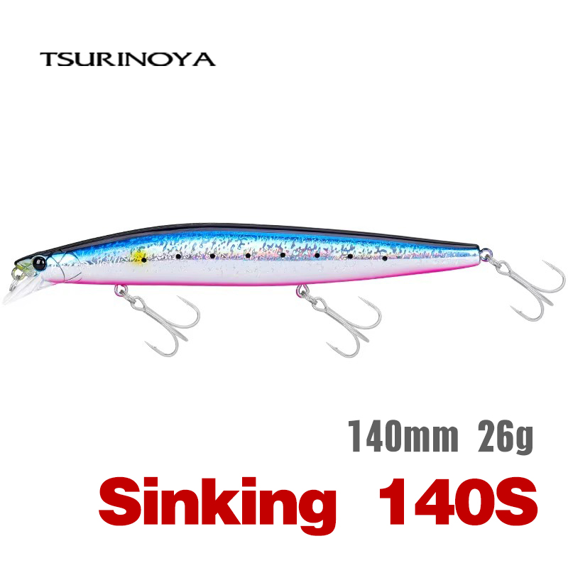 TSURINOYA Đầu Mồi Dụ Cá Chìm M - đánh giá và giá Fishing Lure Jerkbait