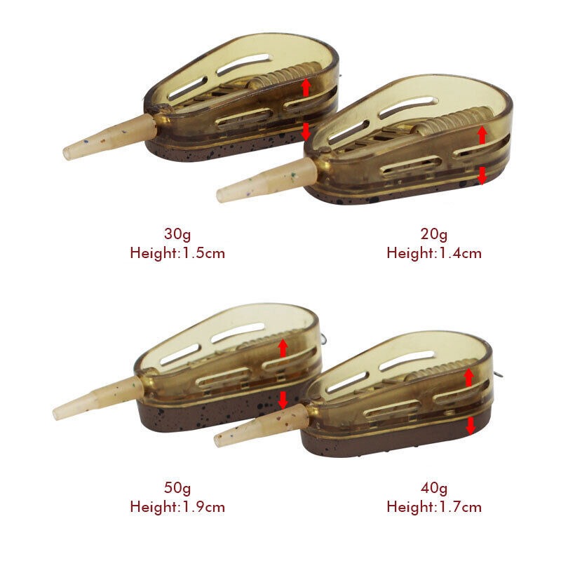 5Pcs Embed Feeder for Fishing  - đánh giá và giá Fishing Lure Kit