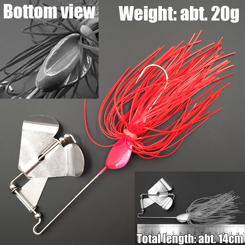 wusanban Lunker Spinner Baits  - đánh giá và giá Fishing Lure Buzzbait