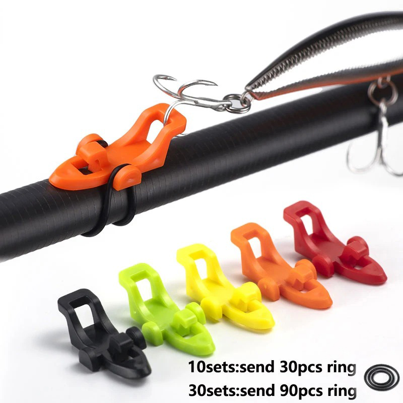 10-30pcs Fishing Rod Pole Hook - đánh giá và giá Fishing Lure Jig
