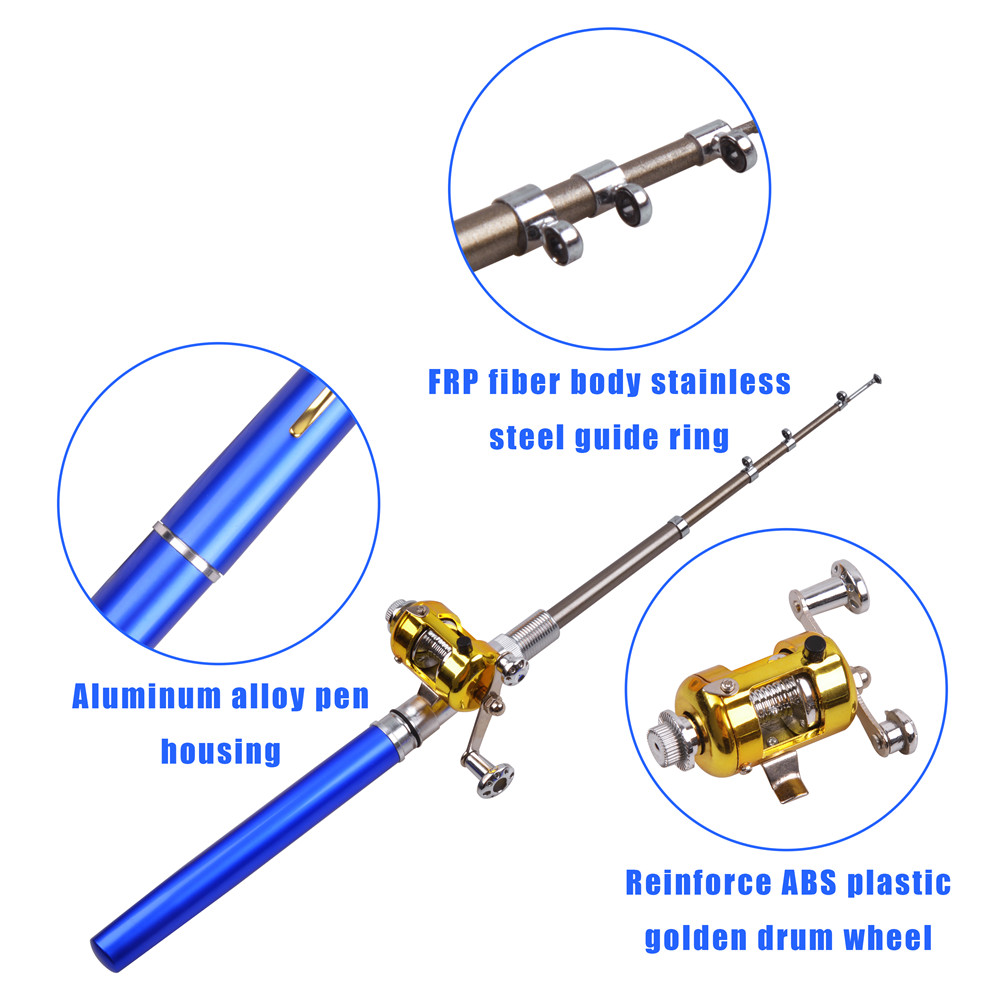 Mini ice fishing rod Combo wit - đánh giá và giá Fishing Lure Jig